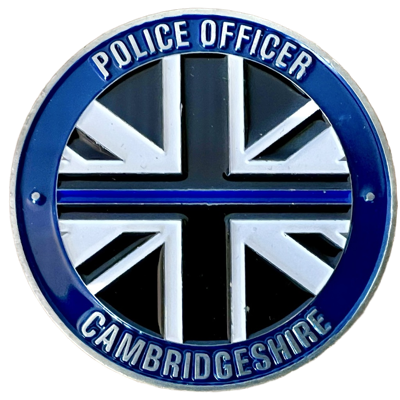Cambridgeshire Police Officer Challenge Coin