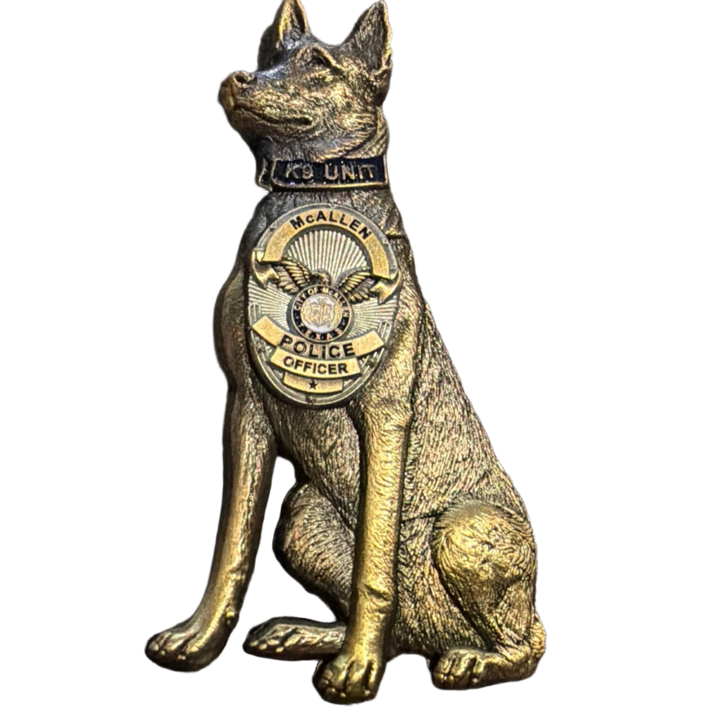 Mc Allen Police Department - K9 — back