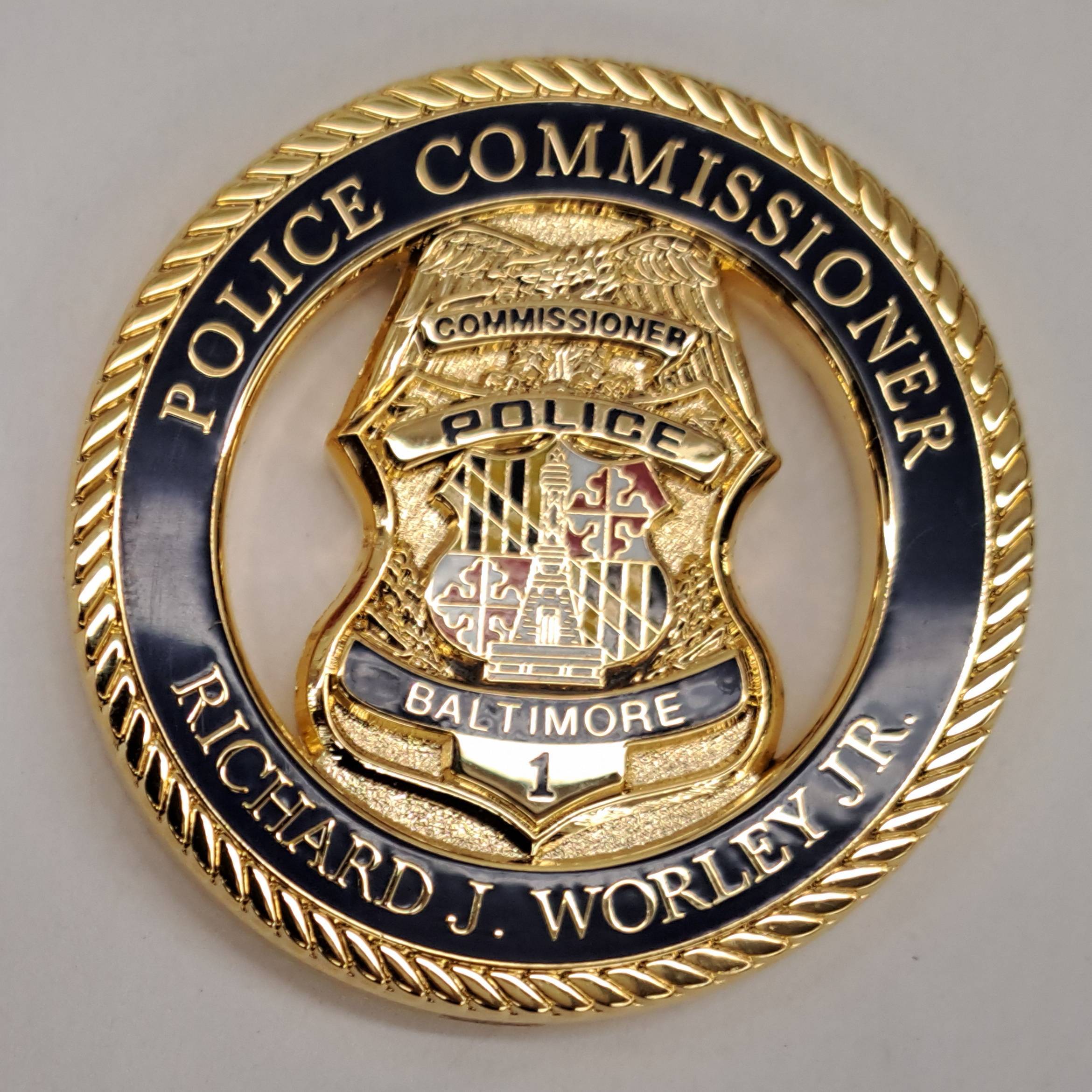 Police Commissioners Richard Worley — front