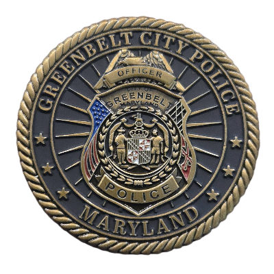 Greenbelt Police Department Coin