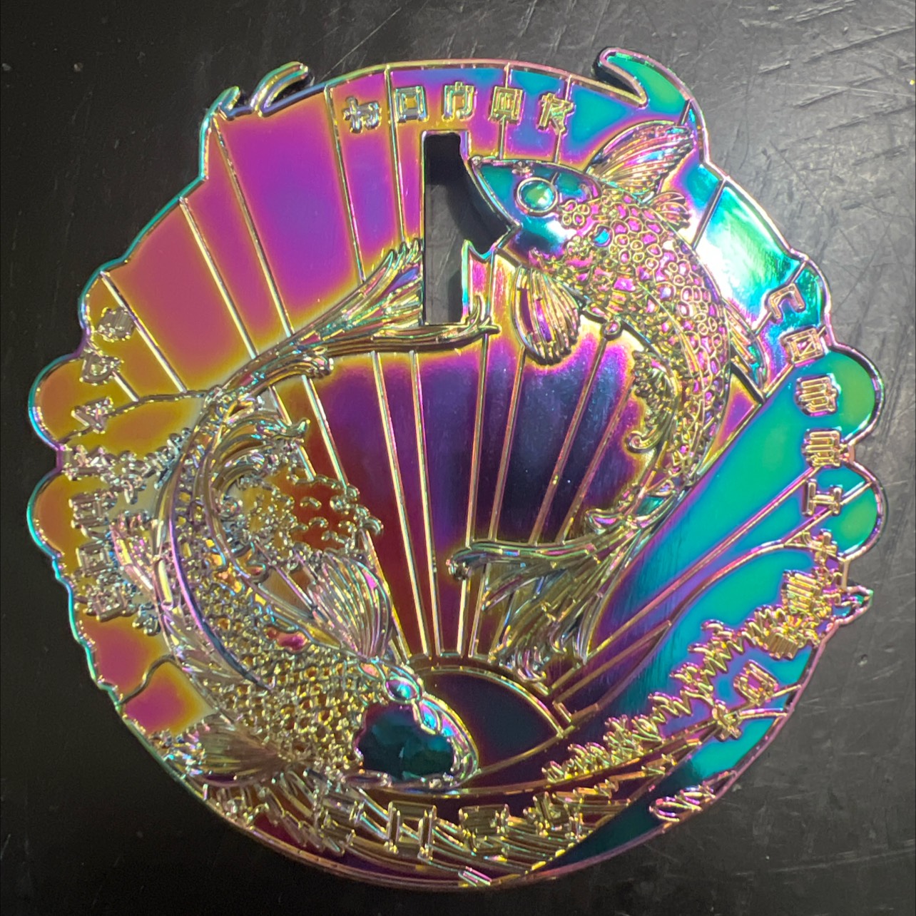 The Warriors Mark 1yr Anniversary coin — back