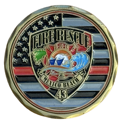 Mexico Beach Fire Rescue - Florida