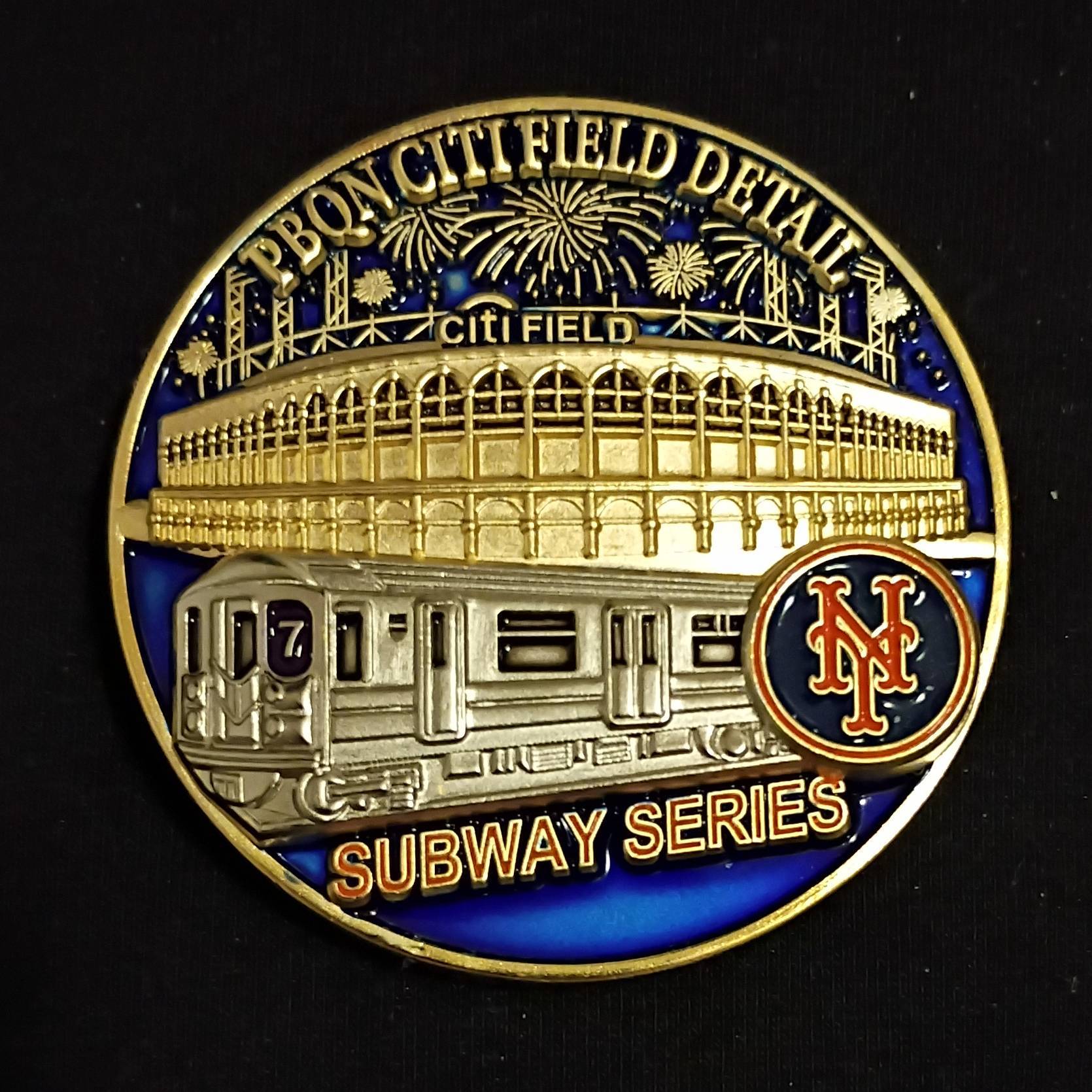 Citi Field detail coin — back