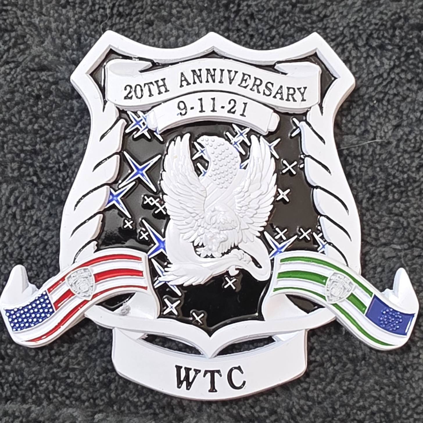 20th anniversary World Trade Centre — front