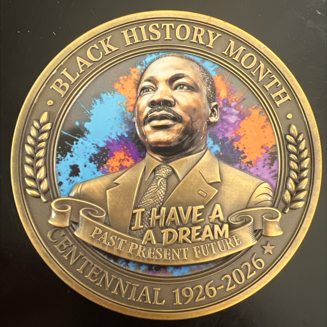 2025 Black History Month coin — front