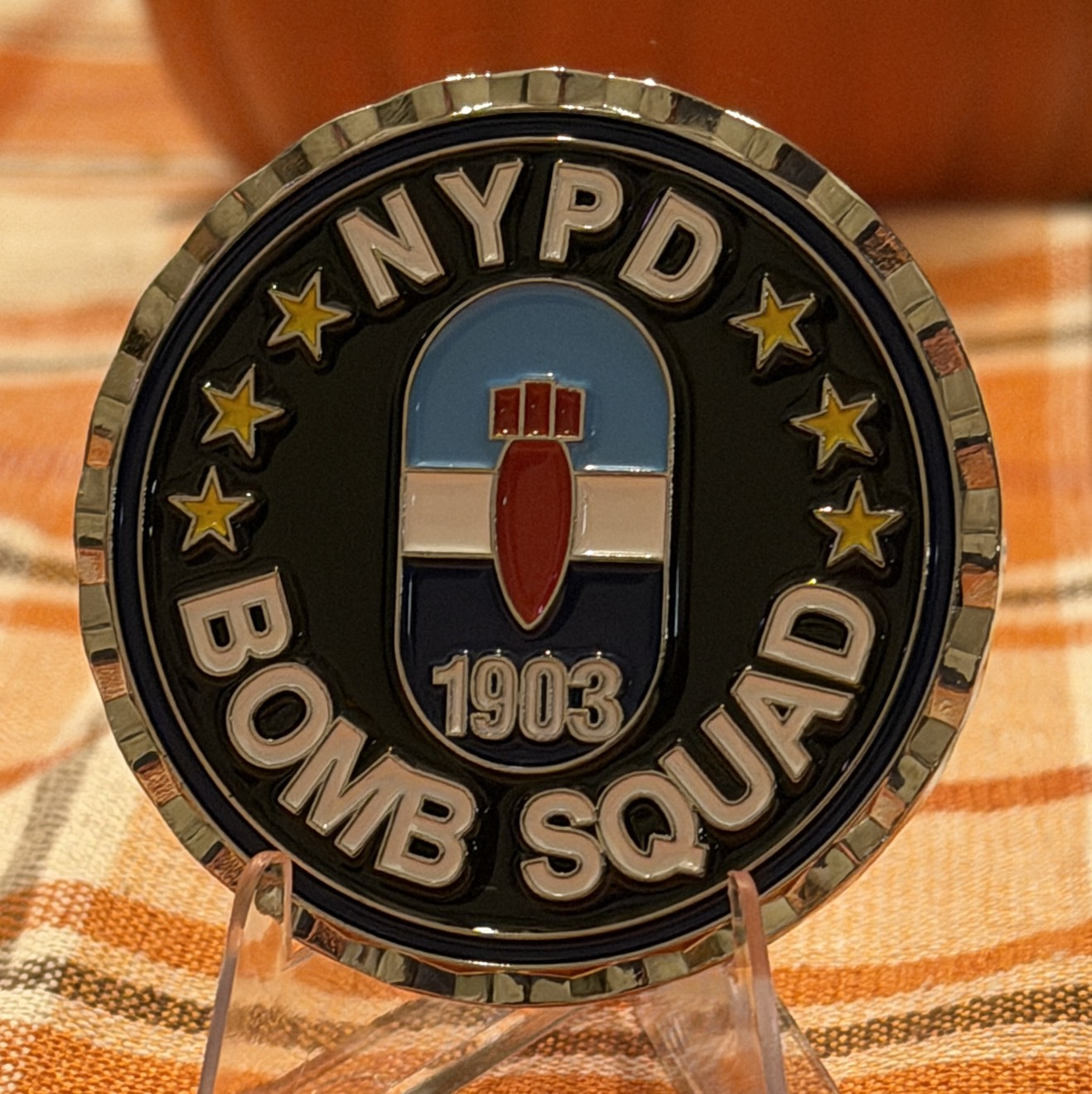 NYPD Bomb Squad — back