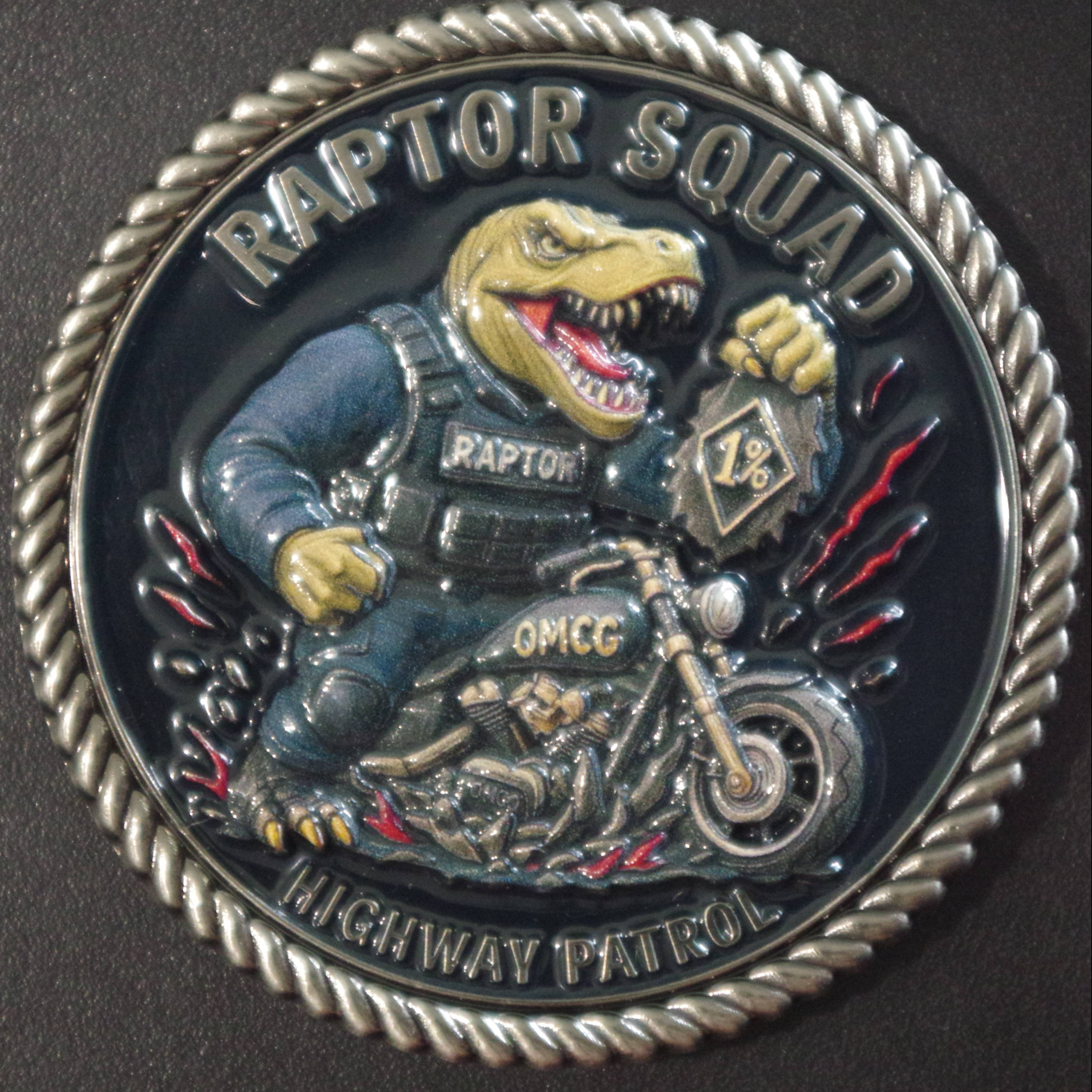 Raptor OMCG Highway Patrol — front
