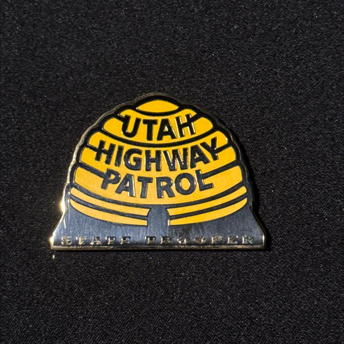 Utah Highway Patrol Beehive Coin — front
