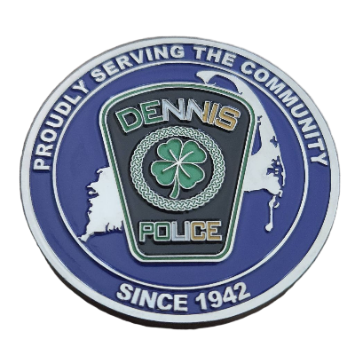 Dennis Police Department St. Patrick's Day Coin