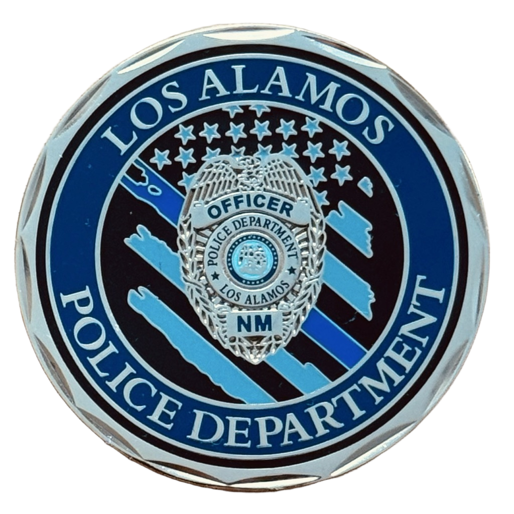 Los Alamos Police - Department Coin (New Mexico) — back