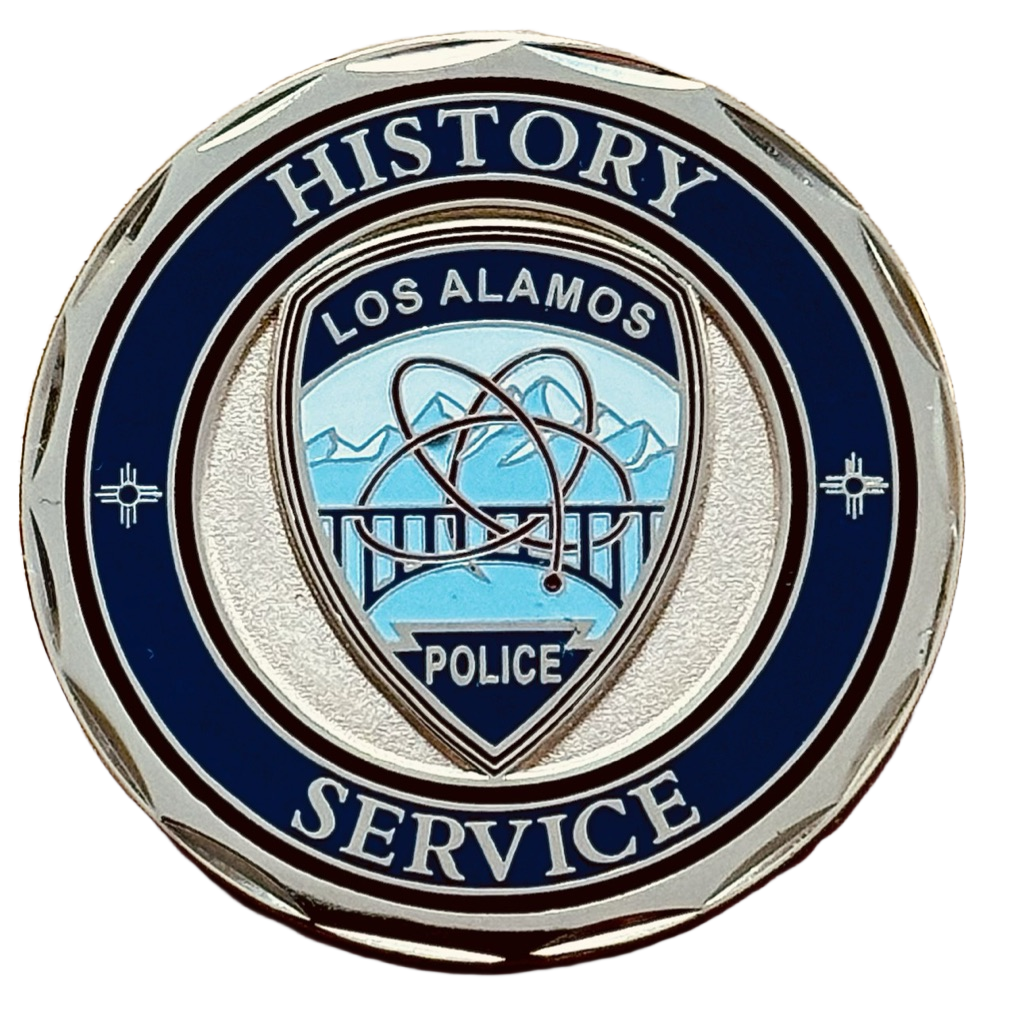 Los Alamos Police - Department Coin (New Mexico) — front
