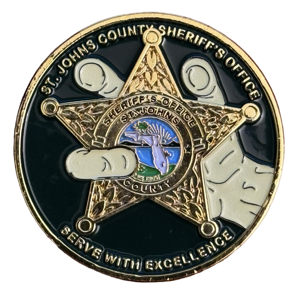 St. Johns County Sheriff - Halloween 2024 - Florida — back