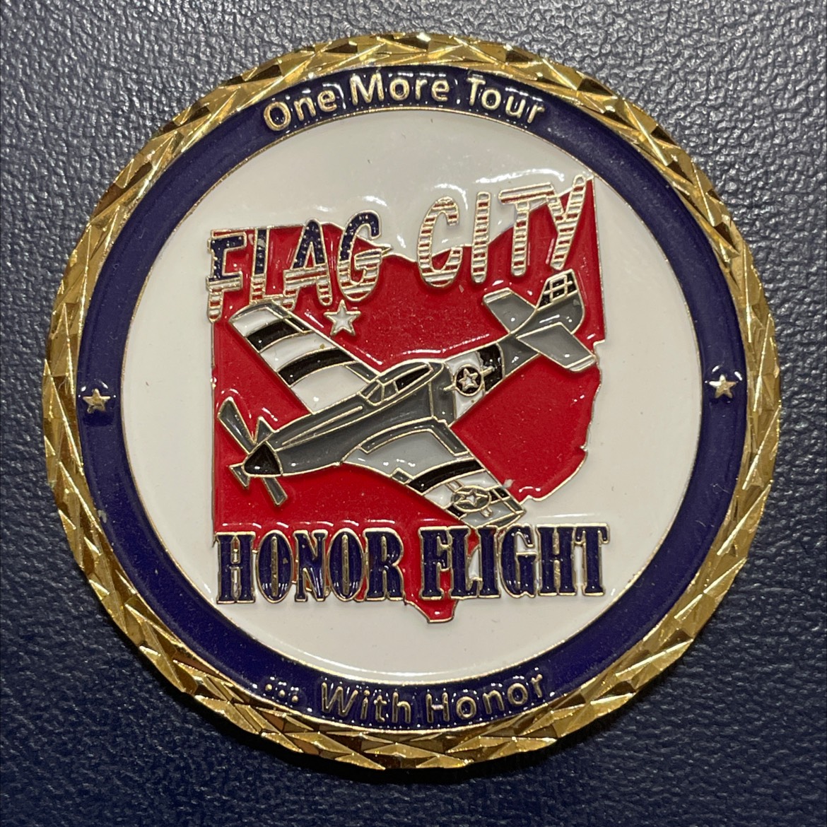 Flag City Honor Flight — front