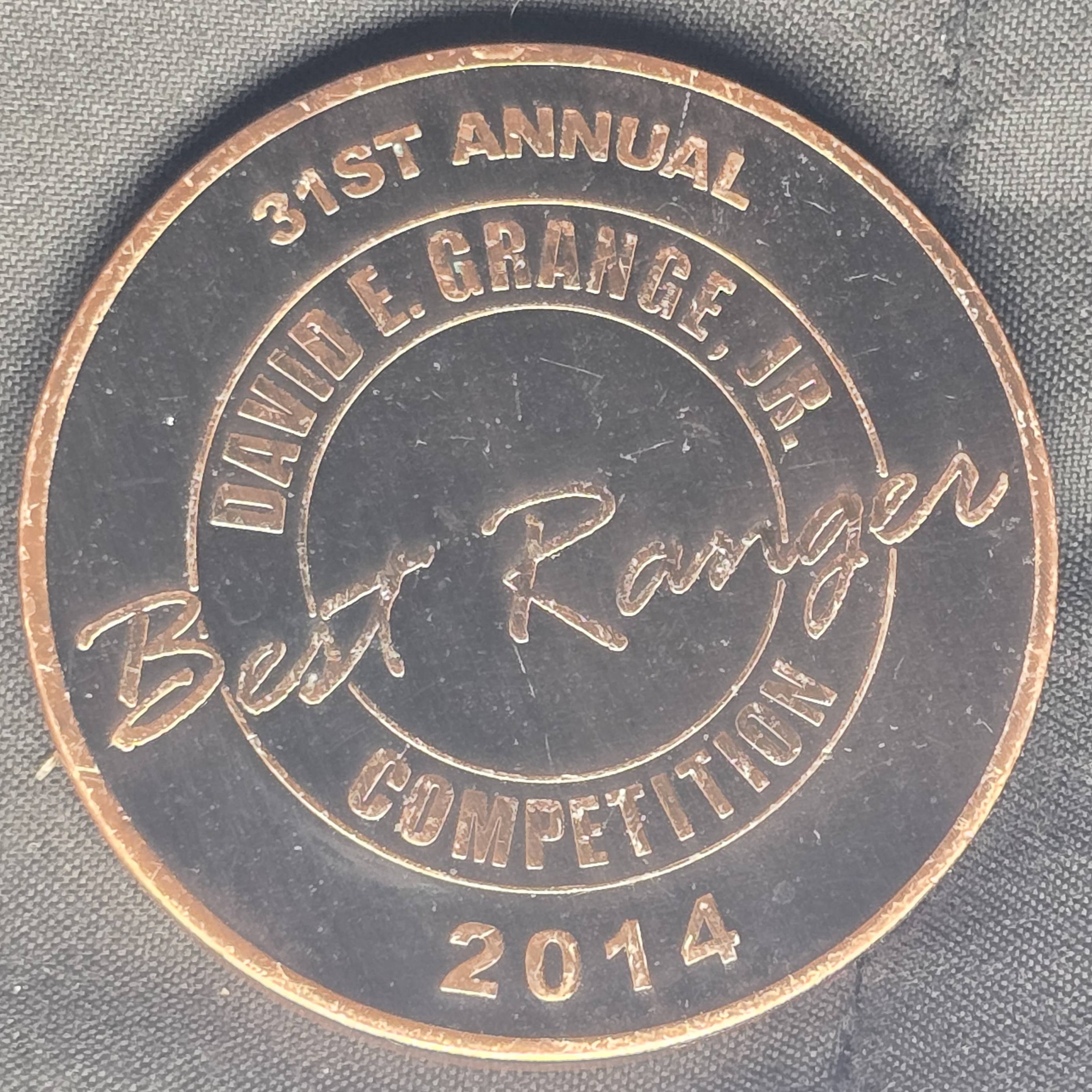 31st annual best ranger competition, 2014 — back