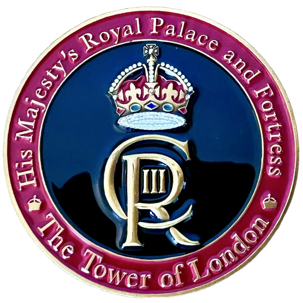 Yeoman Warders Club “The Keys” Challenge Coin — back