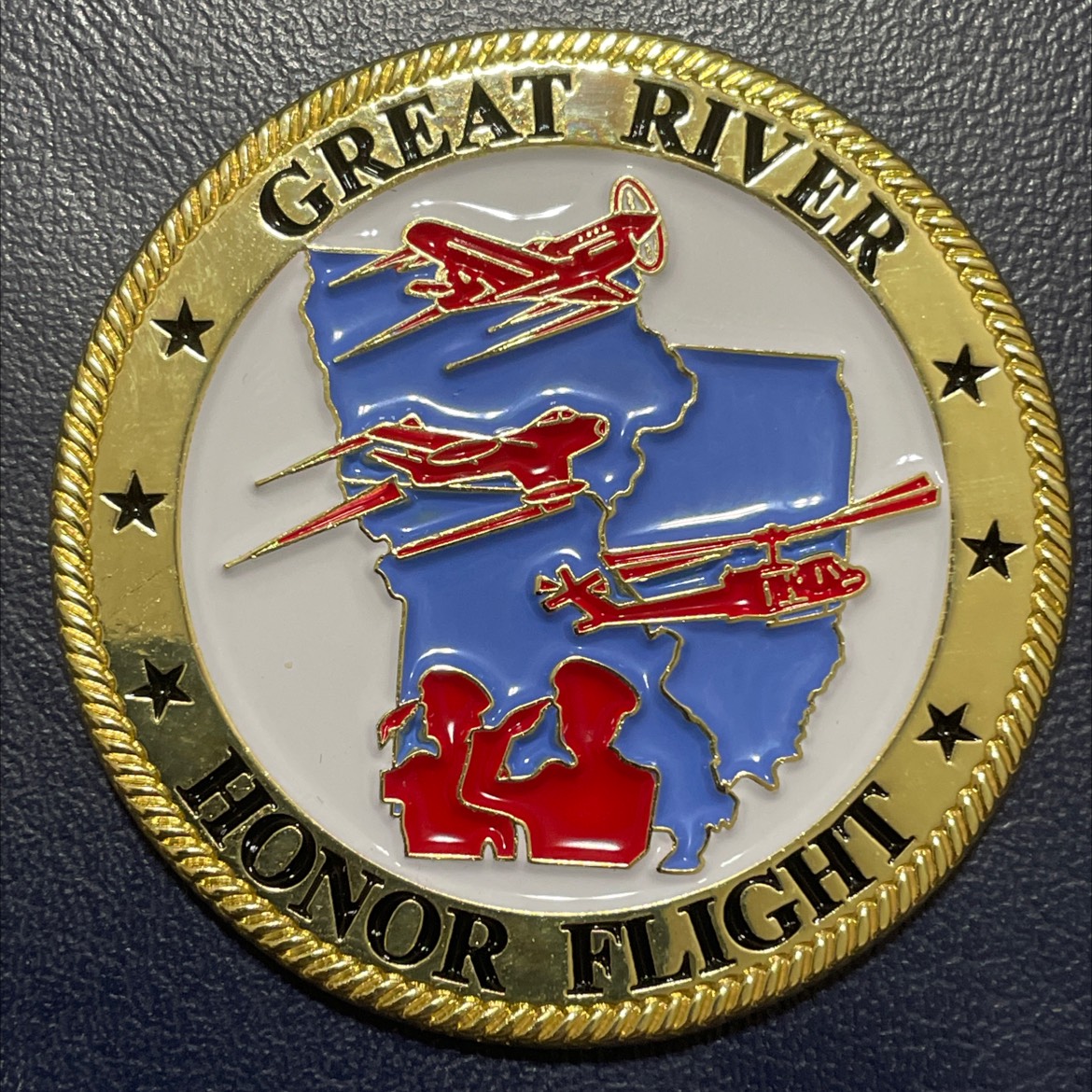 Great River Honor Flight — front
