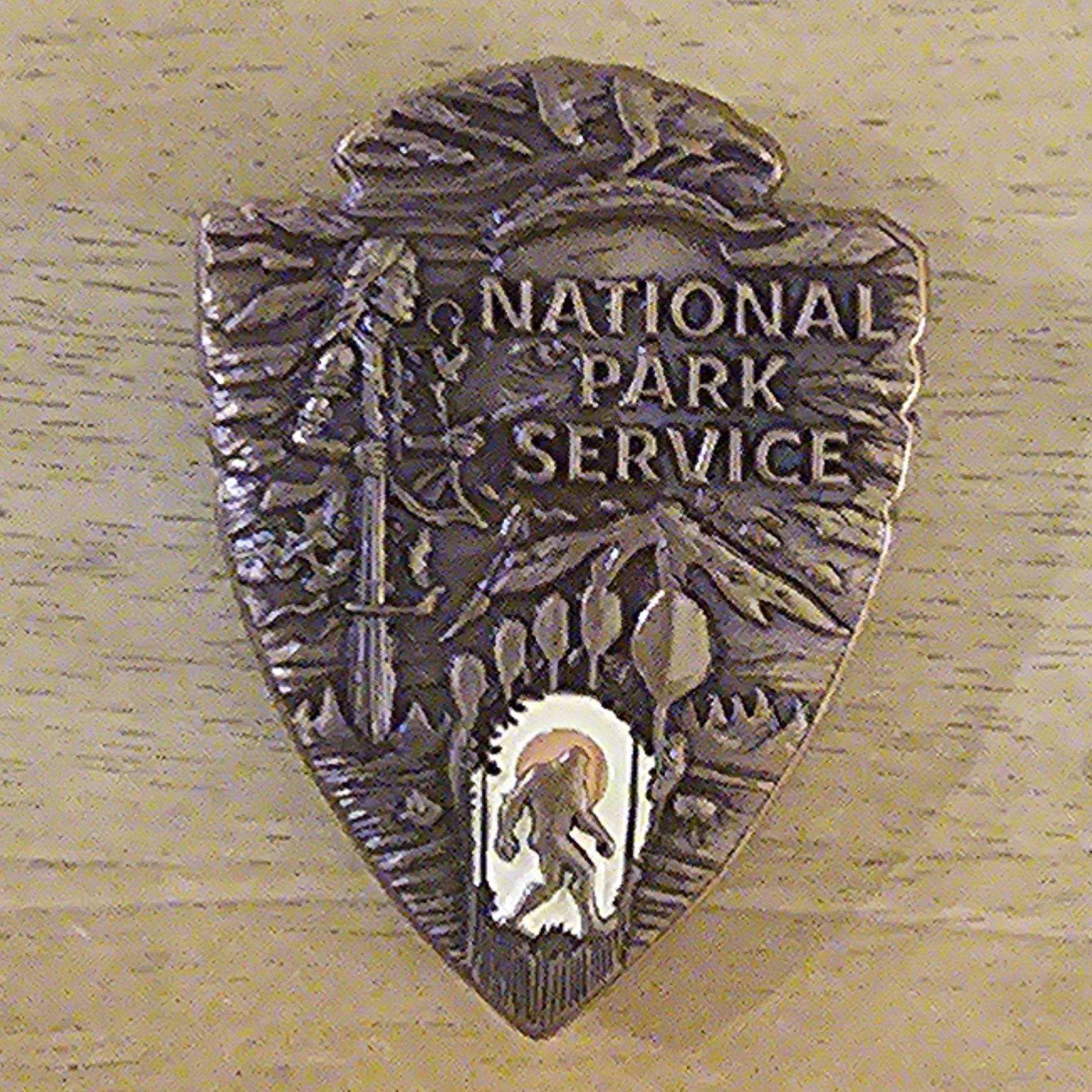 National Park Services - Big Foot Arrowhead — front