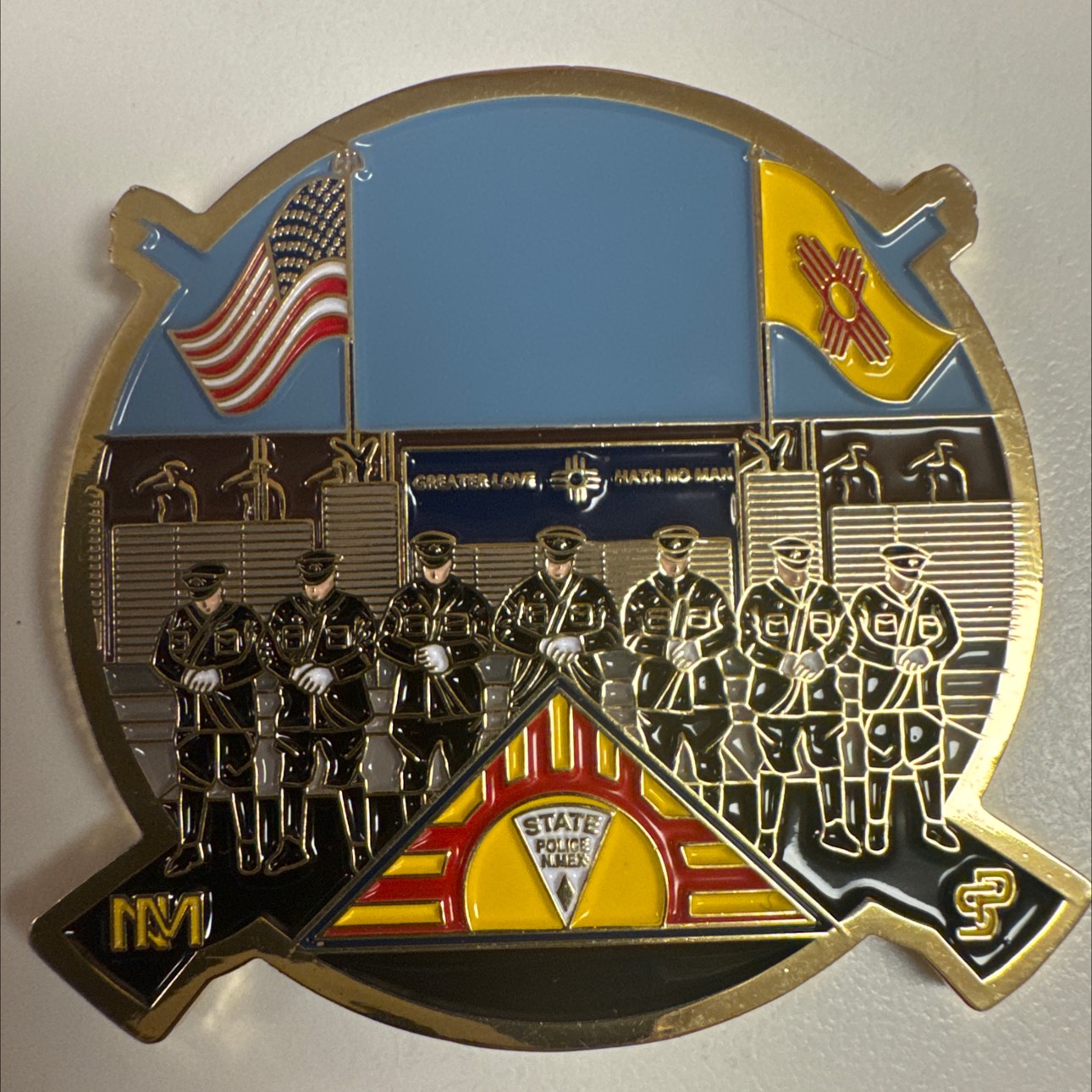 New Mexico State Police Honor Guard — back
