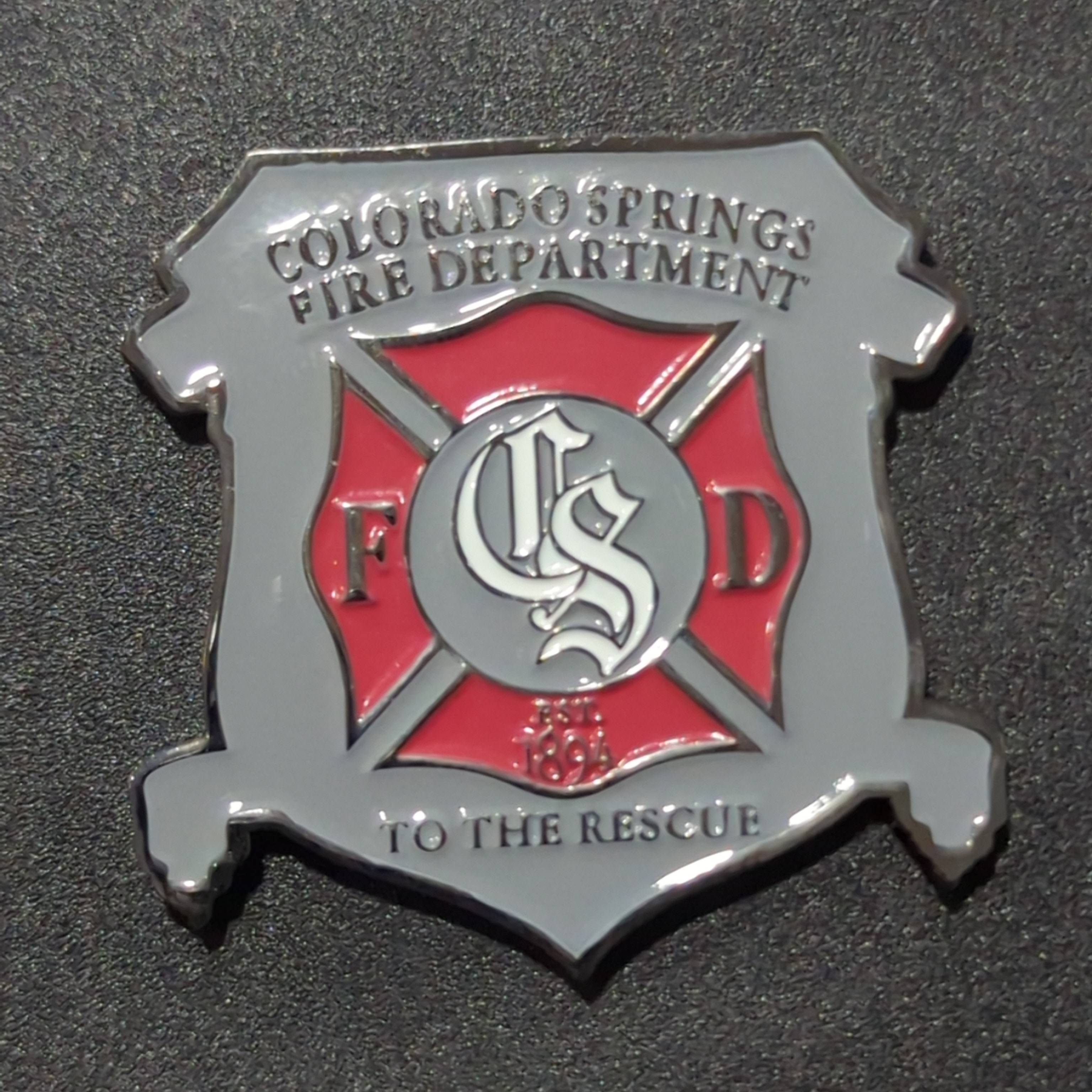 Colorado Springs Fire Department — front
