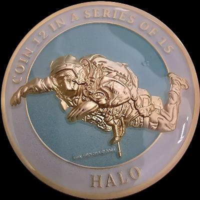 Dick Kramer coin 12 in a series of 15 HALO