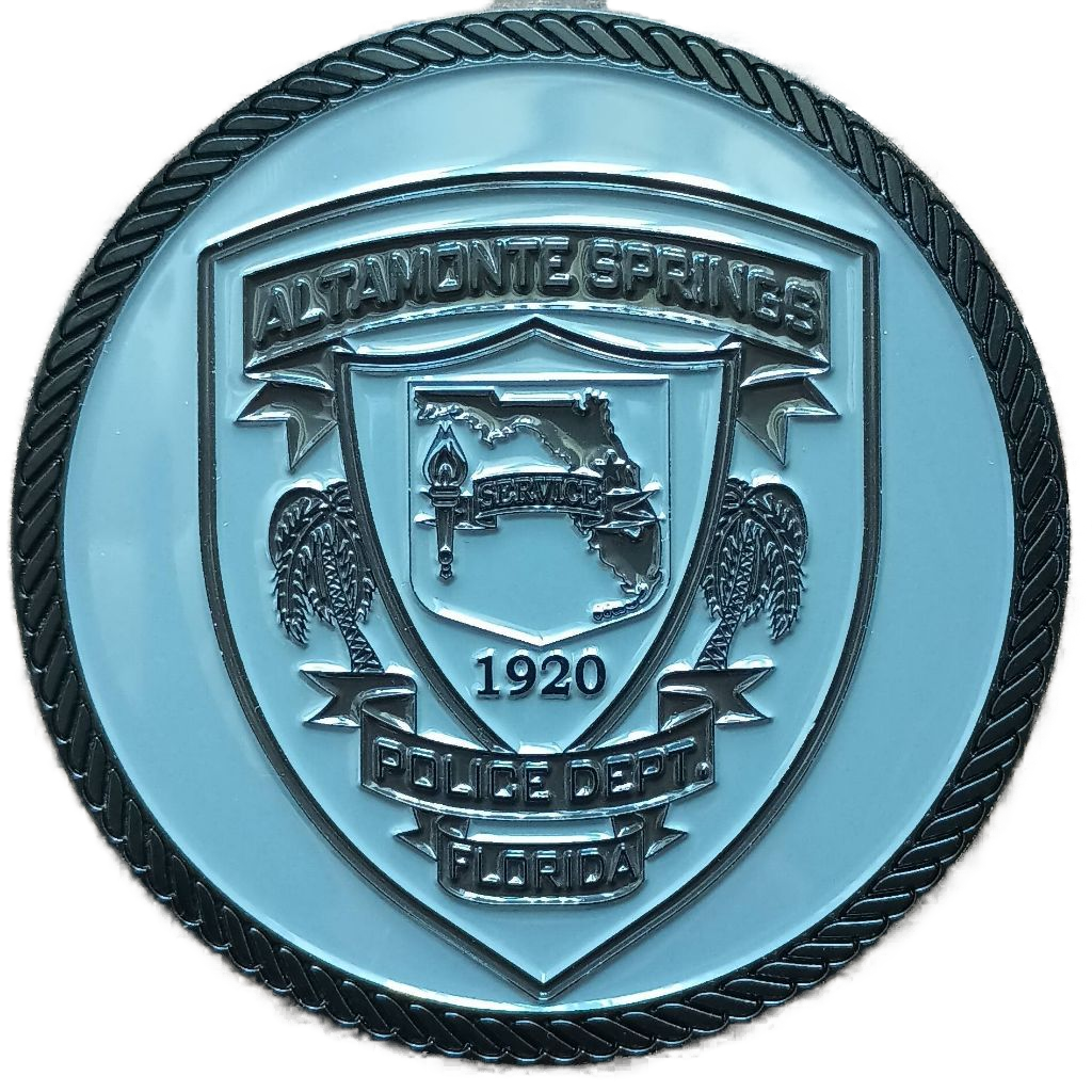 Altamonte Springs Police Department Street Crimes Unit — back