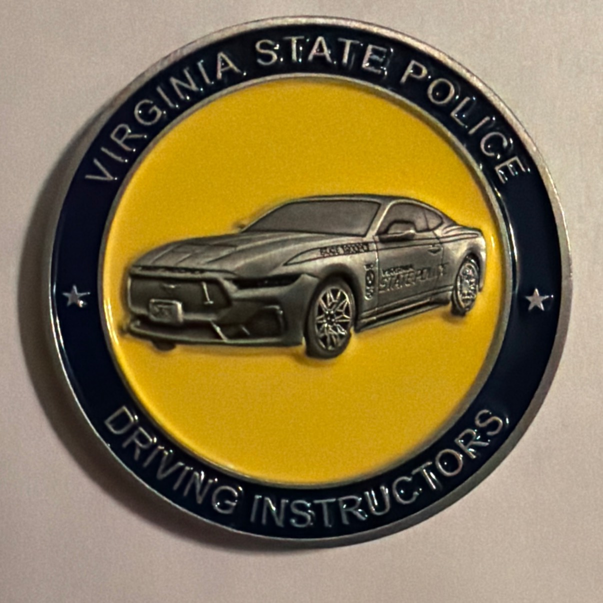 Driving instructor — back