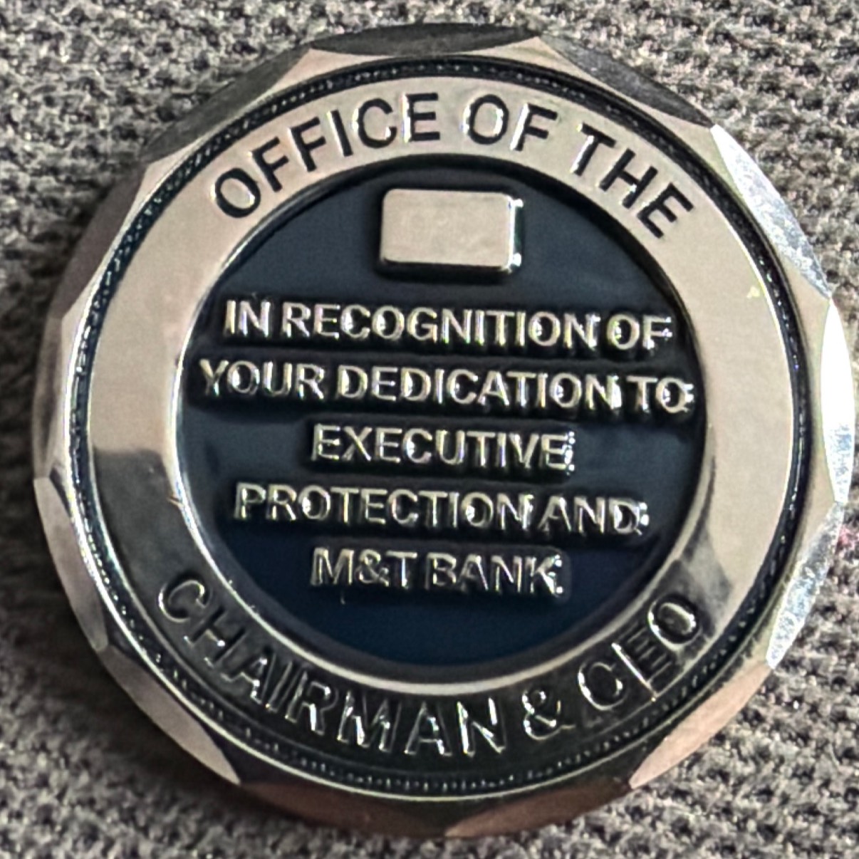 Executive protection — back