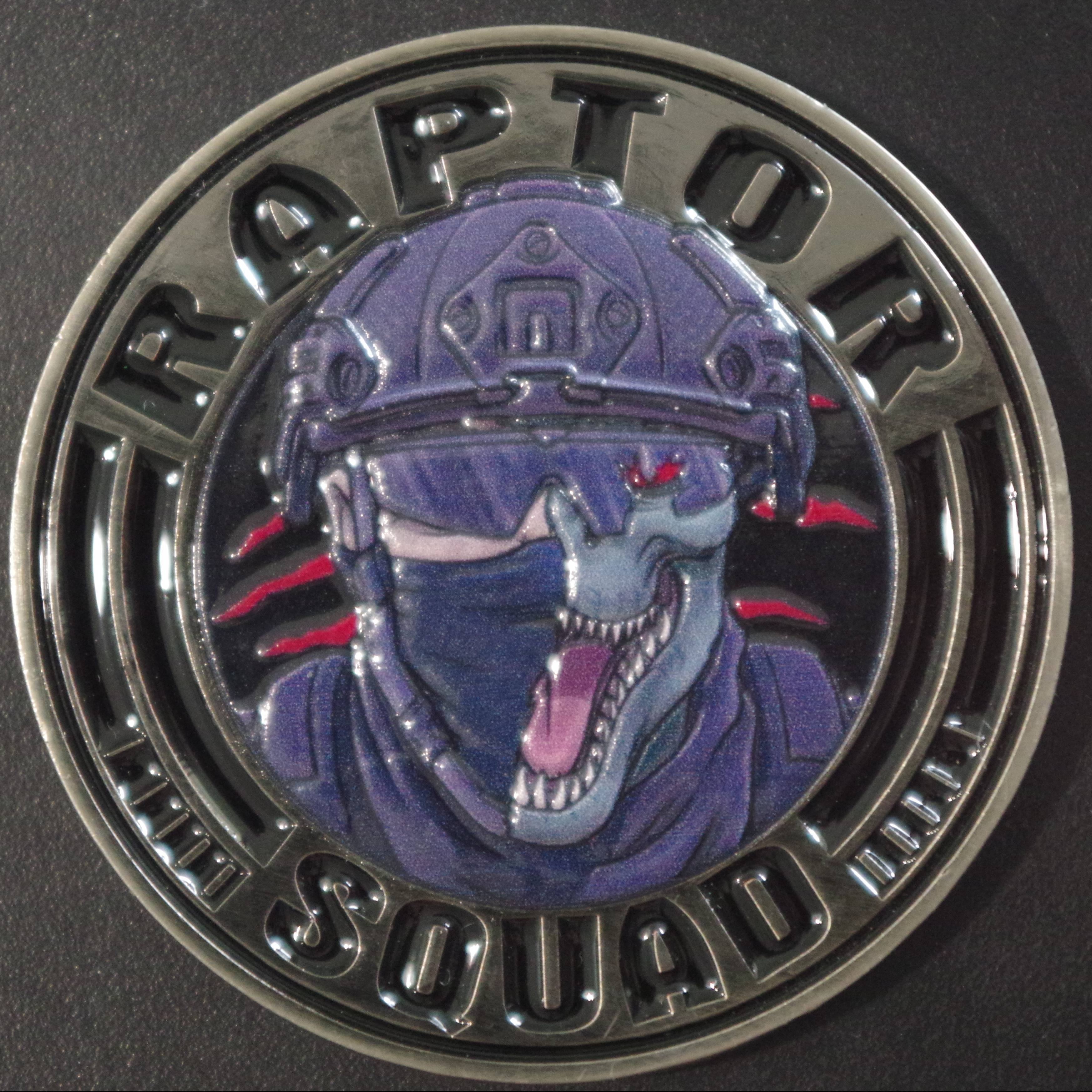 Raptor Squad — front