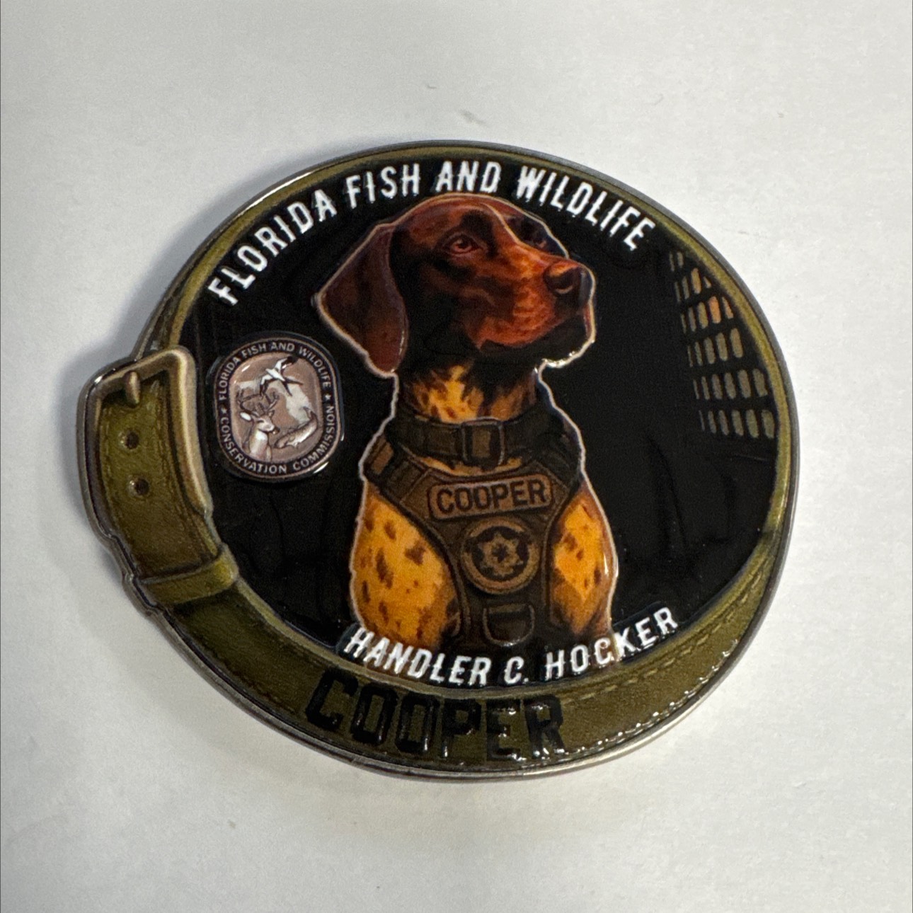 FWC K9 Cooper — front