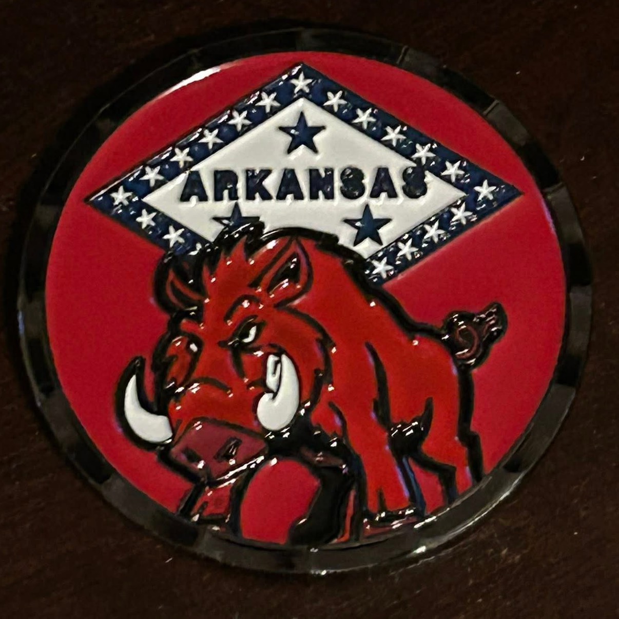 FBI Fayetteville Arkansas Razorback — back