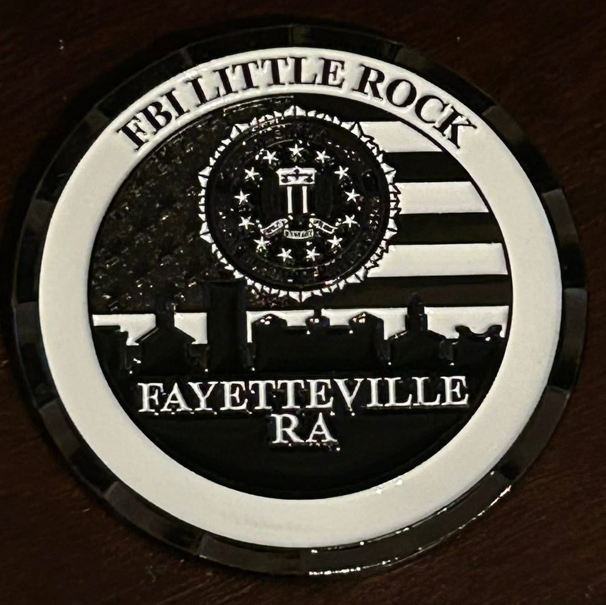 FBI Fayetteville Arkansas Razorback — front