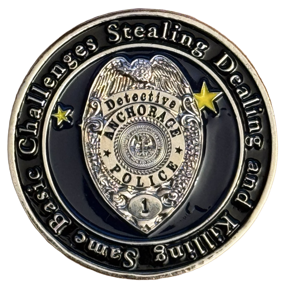 Anchorage Police - 100 Years of Detective Service - Alaska — back