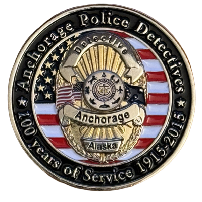 Anchorage Police - 100 Years of Detective Service - Alaska