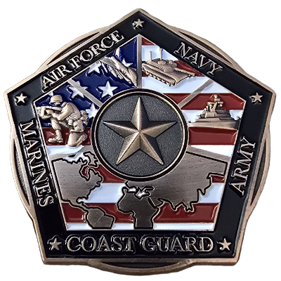 Armed Forces Celebrate Recovery Challenge Coin