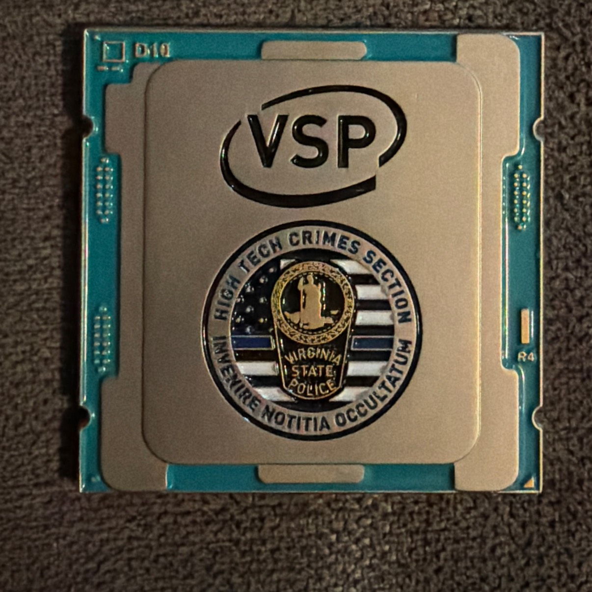 High tech crimes — front