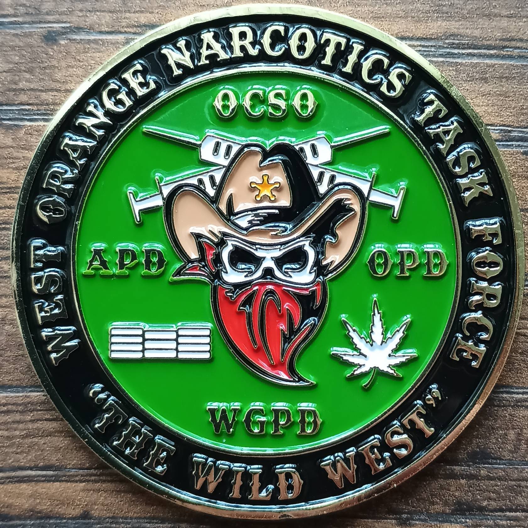 Orange County Sheriff's Office West Orange Task Force 2" — back