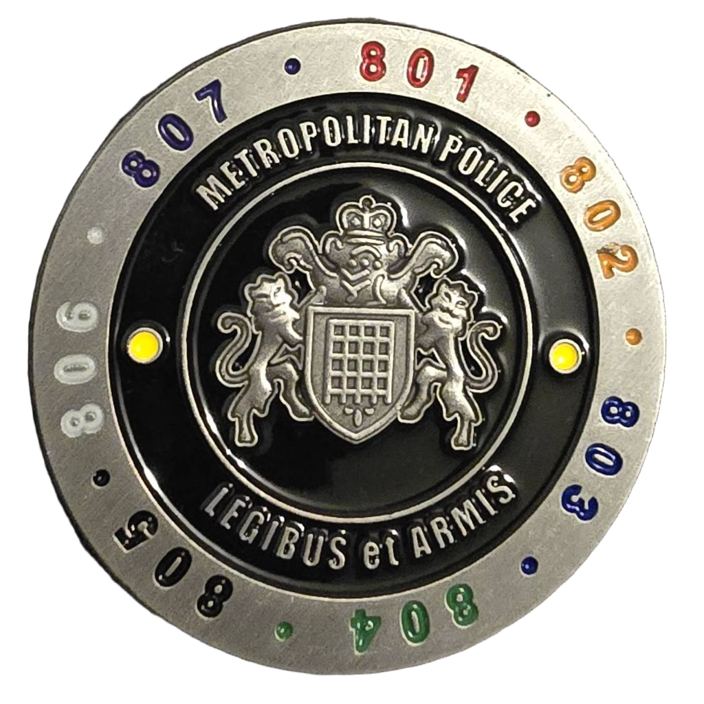 Metropolitan Police Counter Terrorist Specialist Firearms Operations Challenge Coin — front