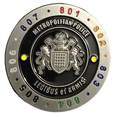 Metropolitan Police Counter Terrorist Specialist Firearms Operations Challenge Coin