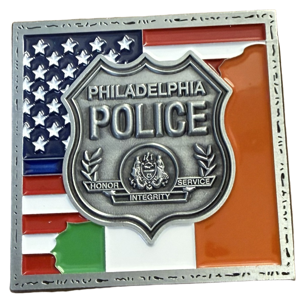 Philadelphia Police Department Irish Love — front