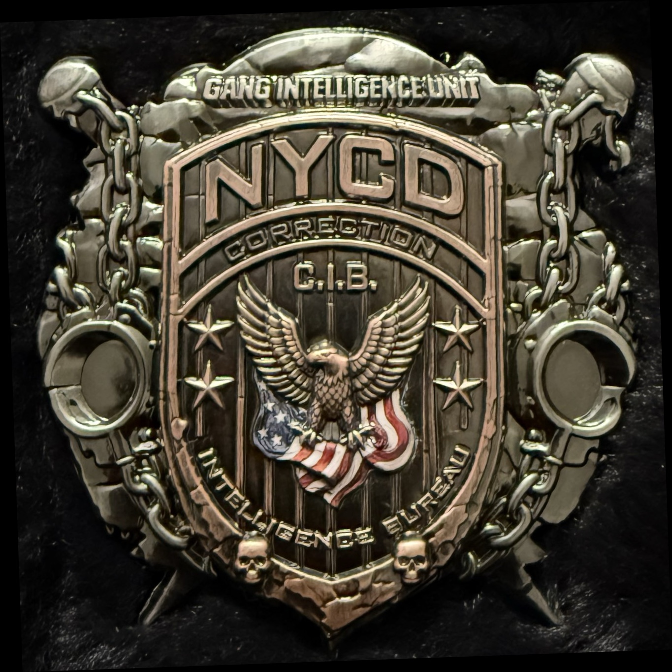 NYCD Rikers Island — back
