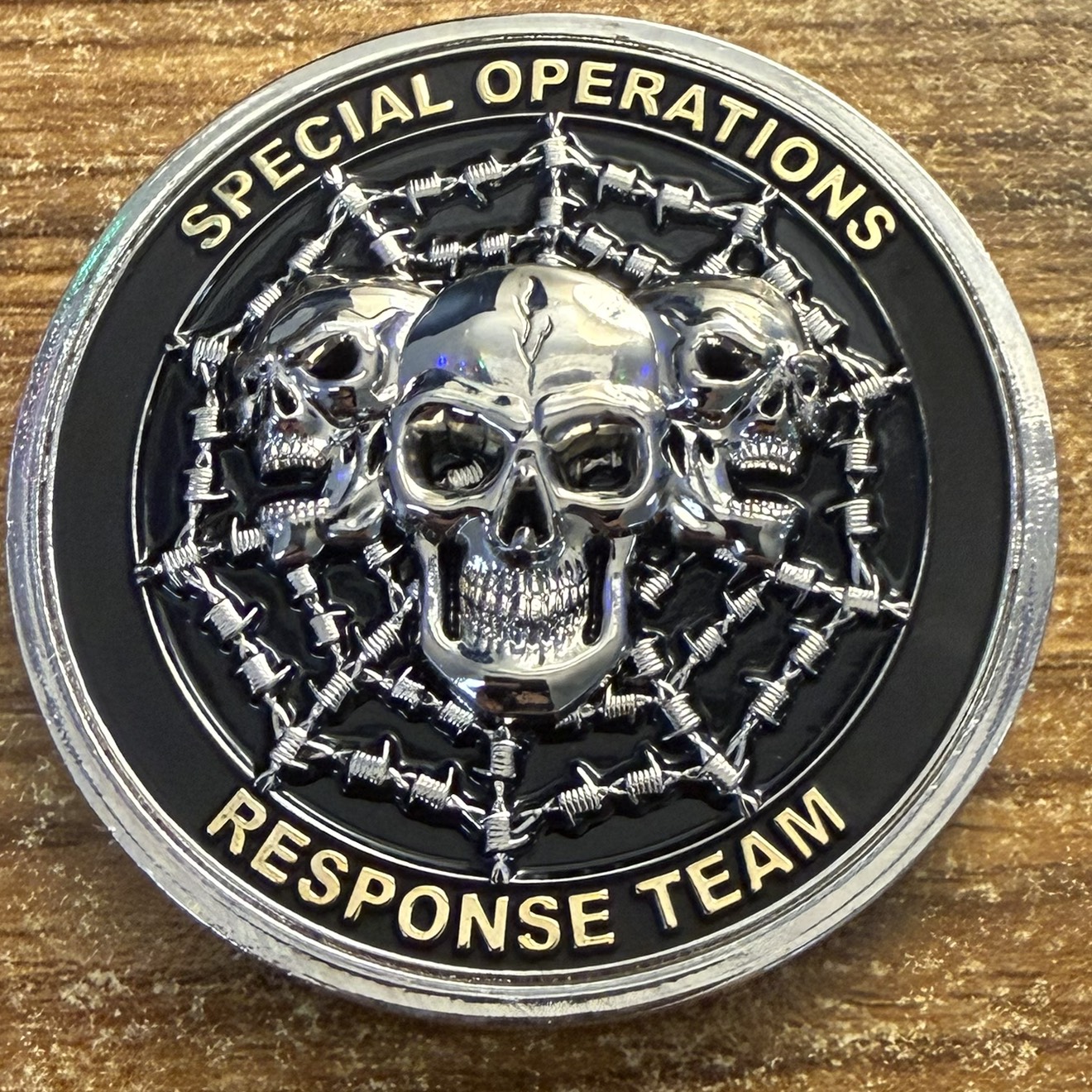 Federal Bureau of Prisons Special Operations Response Team — back