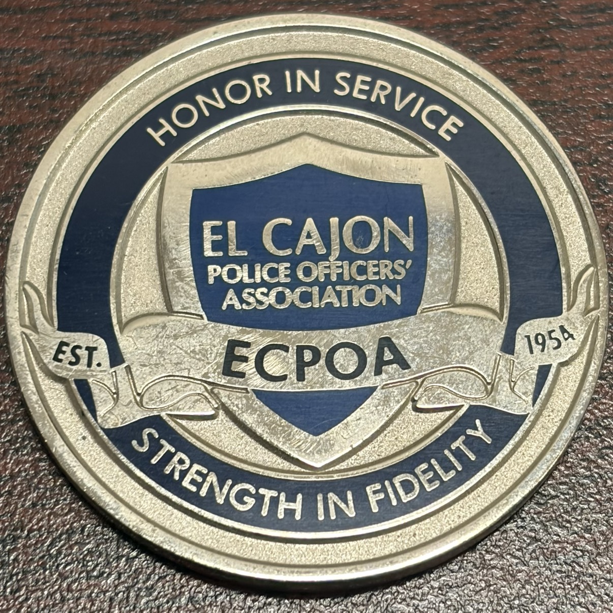 El Cajon PD 100 years — back