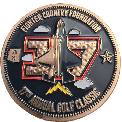 Fighter Country Foundation 17th Annual Golf Classic Challenge Coin