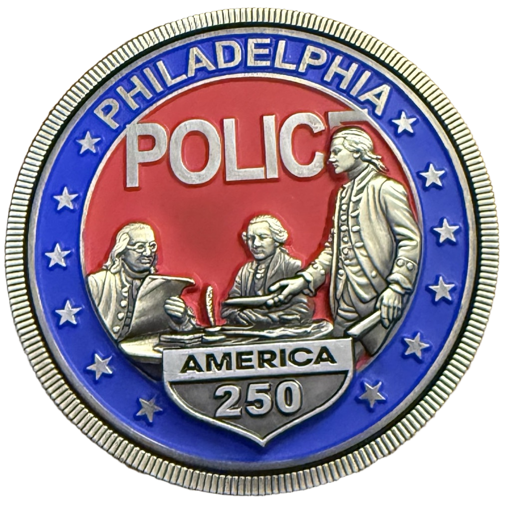 Philadelphia Police Department America 250 — back