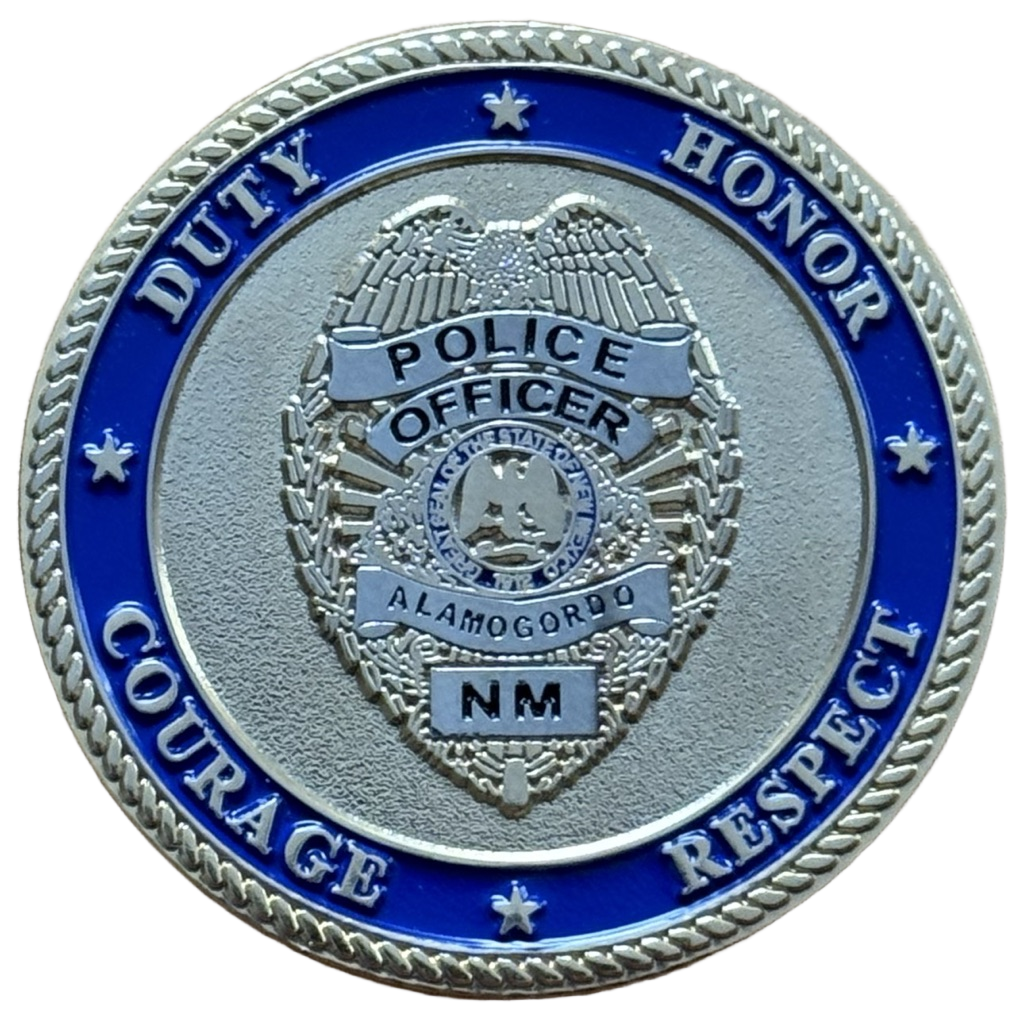 Alamogordo Police - Department Coin (New Mexico) — back