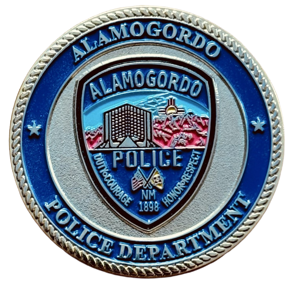 Alamogordo Police - Department Coin (New Mexico) — front