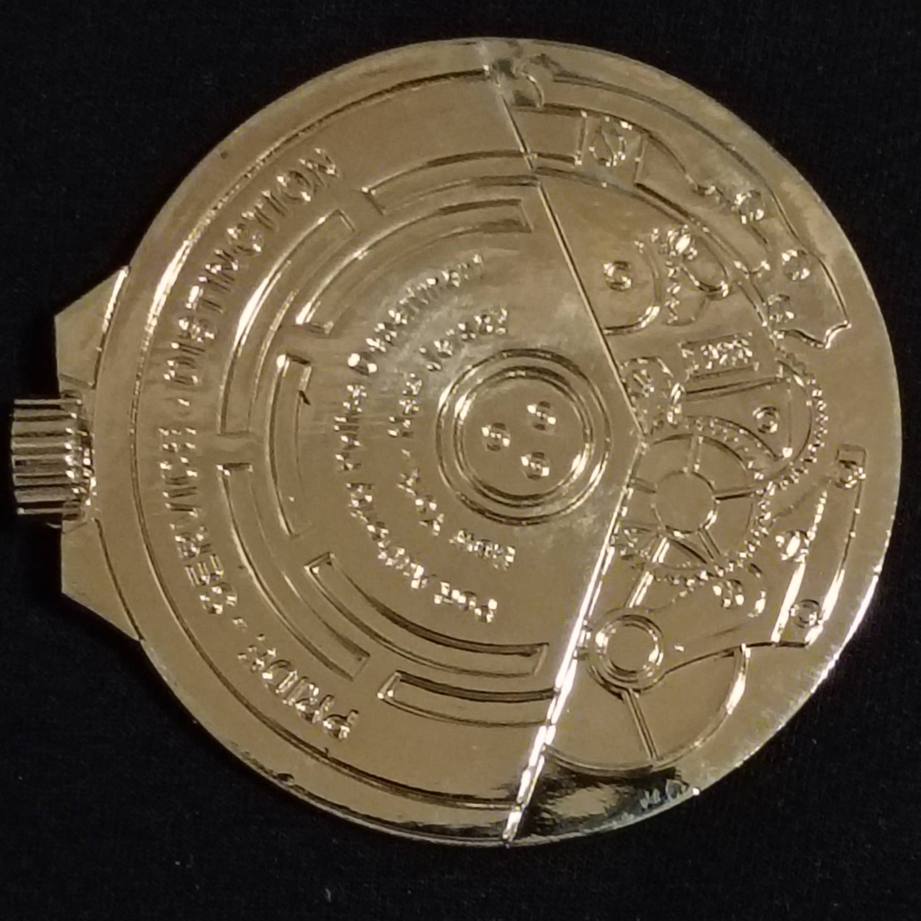 Port Authority of New York and New Jersey police scuba team Rolex navy blue dial variant — back