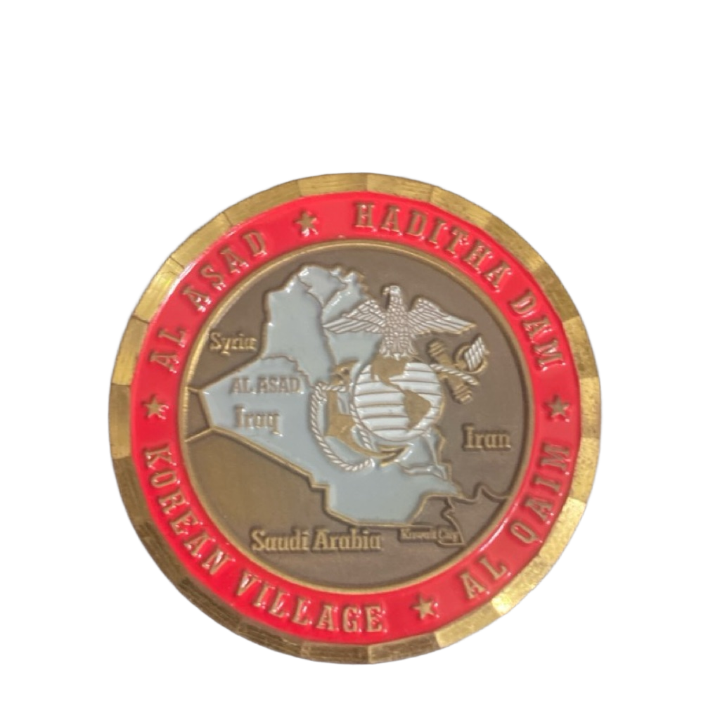 Haditha Dam Coin – A Story of Fire and Survival — front
