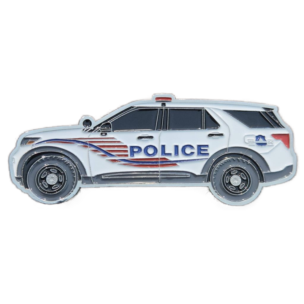 DC Police Ford Explorer Coin — front