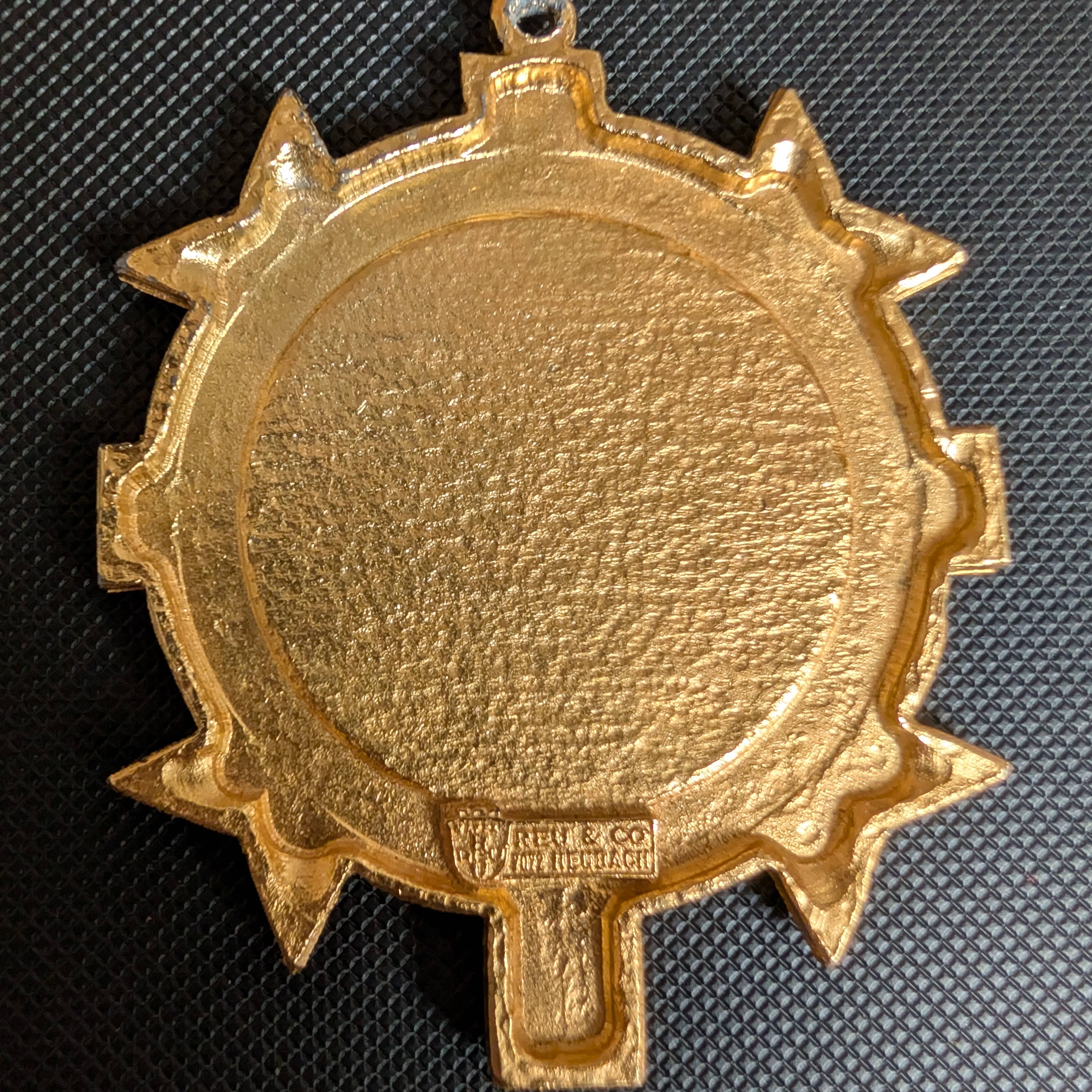 Ehrenkreuz der Bundeswehr in Gold — back
